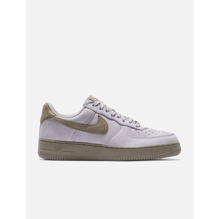 ナイキ Nike 【 Air Force 1 Low Retro Premium Men Silver Lilac/ Taupe 】 レトロ Premium 割り増し金 メンズ Silver しろがね色・しろがね色