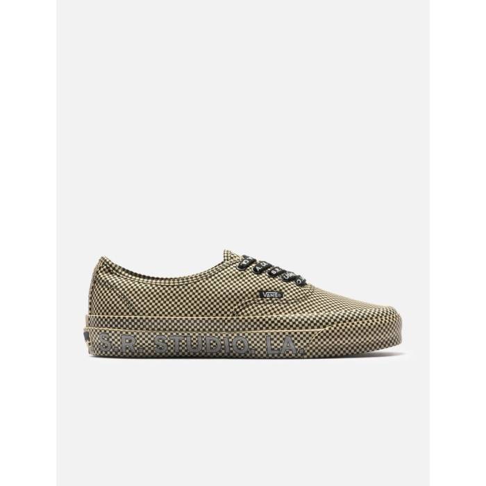 ヴァンズ Vans 【 Otw By  X S.r. Studio. La. カルシウム. Authentic 44 Vibram Men Srstudiolaca Micro Check Boulder 】 オーセンティック メンズ Micro ミクロ
