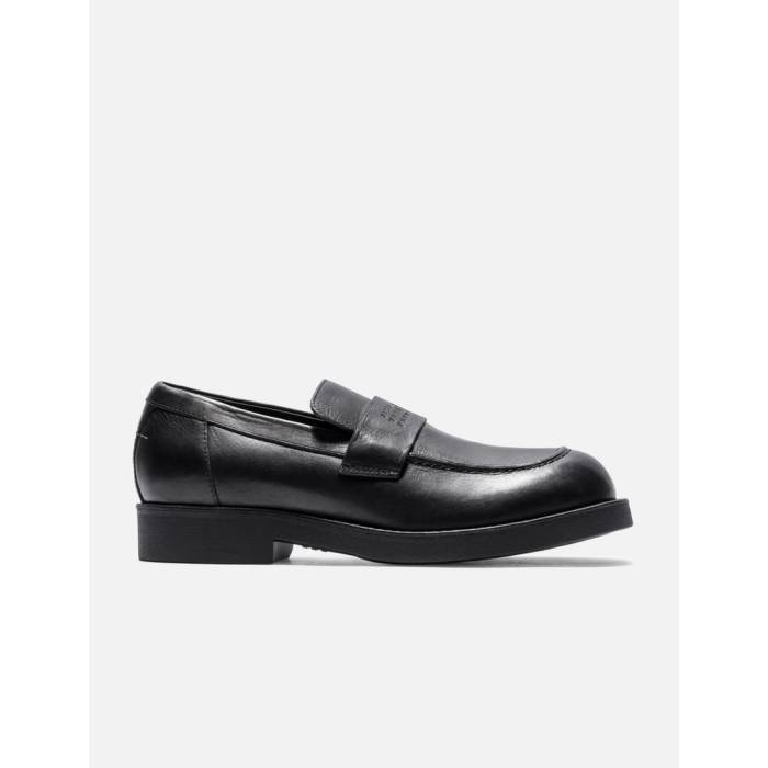 メゾン マルジェラ Mm6 Maison Margiela 【 City Biker Loafers Unisex Black 】 シティ ローファー ユニセックス 黒色 ブラック