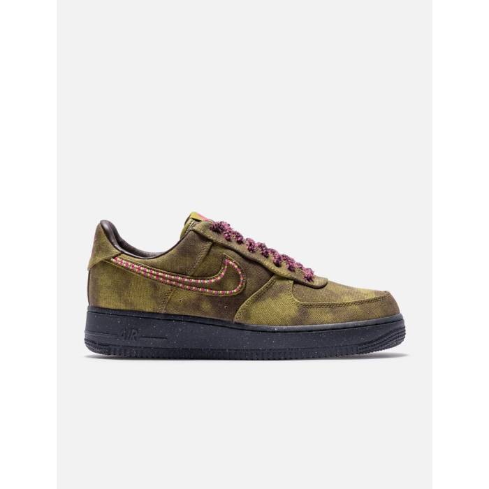 ナイキ Nike 【 Air Force 1 Low Boucle Men Desert Moss/Fierce Pink/ Midwest Gold/ Baroque Brown 】 メンズ pink ピンク ゴールド 茶色 ブラウン｜スニケス