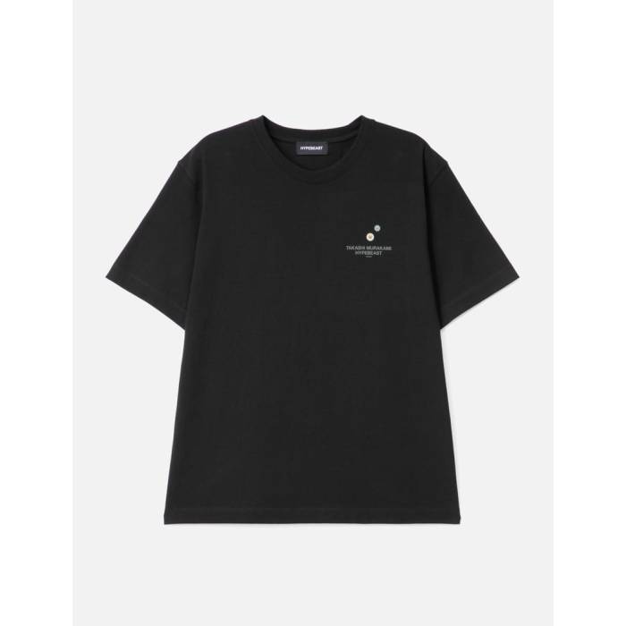 Hypebeast 【 Takashi Murakami X 20Th Anniversary T-Shirt Unisex Black 】 Tシャツ ユニセックス 黒色 ブラック