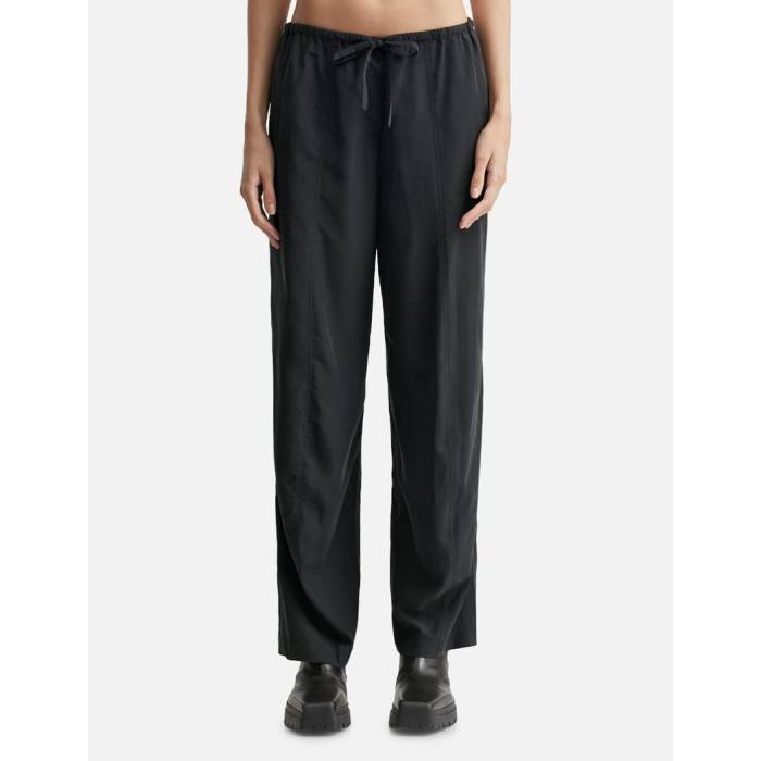 Anggae 【 Washed Dancer Pants Women Dark Grey 】 レディース 灰色 グレー