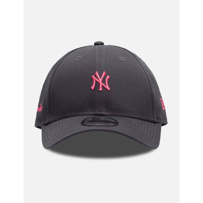 ニューエラ New Era 【 New York Yankees Mini Logo 9Forty Cap Unisex Graphite 】 ヤンキース ロゴ キャップ 帽子 ユニセックス