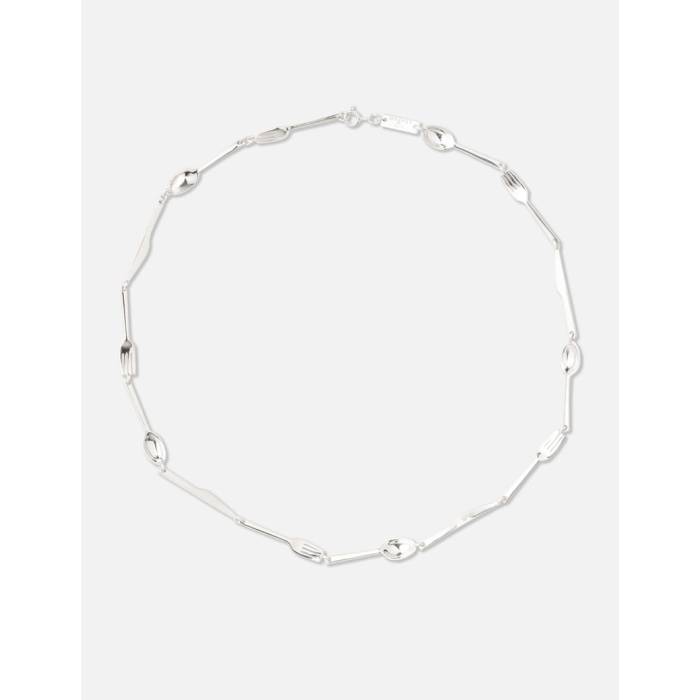 Avgvst 【 X Crosby Studios Cutlery Necklace Unisex Silver 】 首飾り ユニ一発やる Silver しろがね色・しろがね色