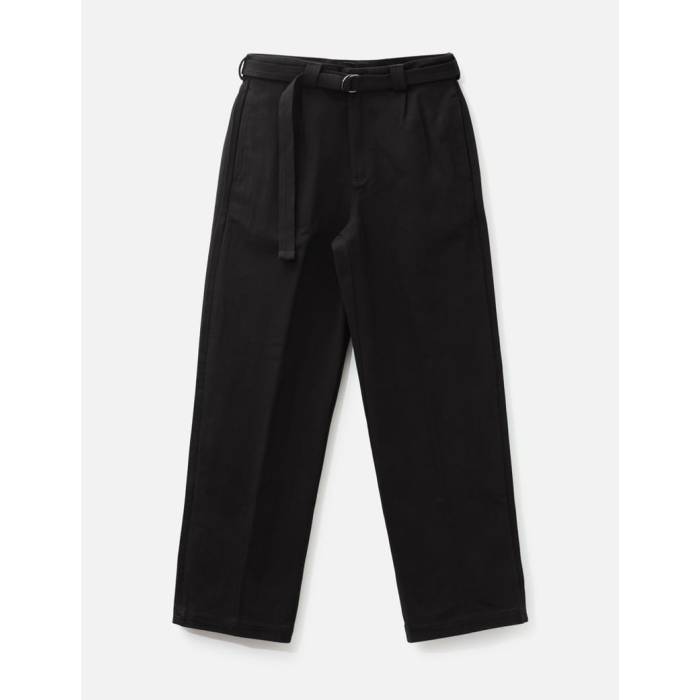 Beach Brains 【 Pleated Work Pant Men Black 】 ズボン下 メンズ 黒いこと 黒いこと