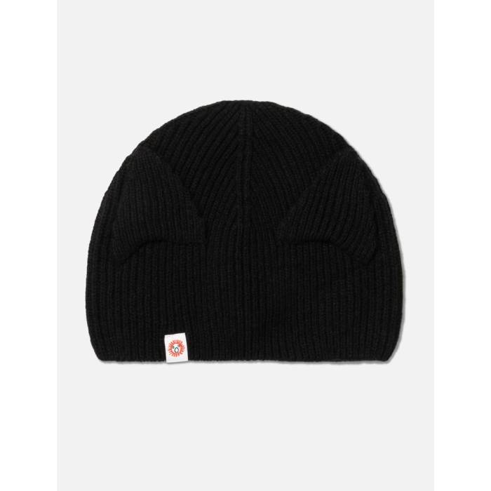 Charles Jeffrey Loverboy 【 Ears Skull Cap Unisex Black 】 キャップ 帽子 ユニセックス 黒色 ブラック|スニケス