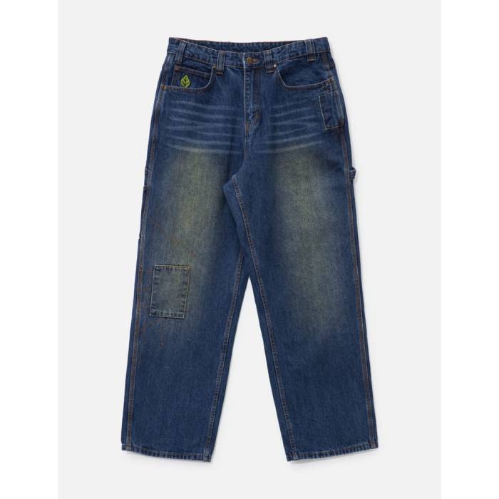 Butter Goods 【 Weathergear Denim Jeans Men Repaired Indigo 】 デニム ジーンズ メンズ 藍色・インディゴ 16,259円