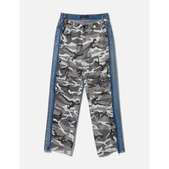 Project G/R 【 Camo Hybrid Denim Pants Men Camo 】 カモ柄 Hybrid ハイブリッド デニム メンズ カモ柄 46,500円