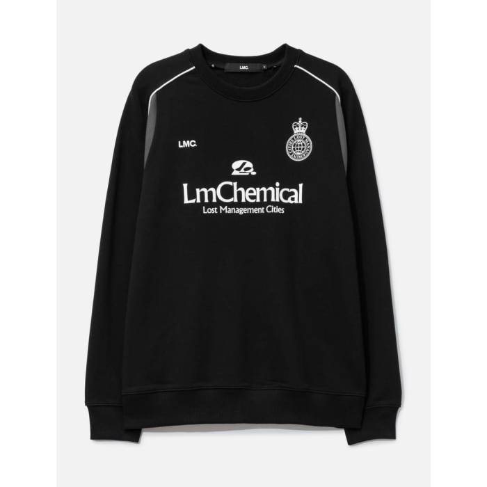 Lmc 【 Chemical Soccer Sweatshirt Men Black 】 Soccer サッカー スウェット トレーナー メンズ 黒色 ブラック 16,425円