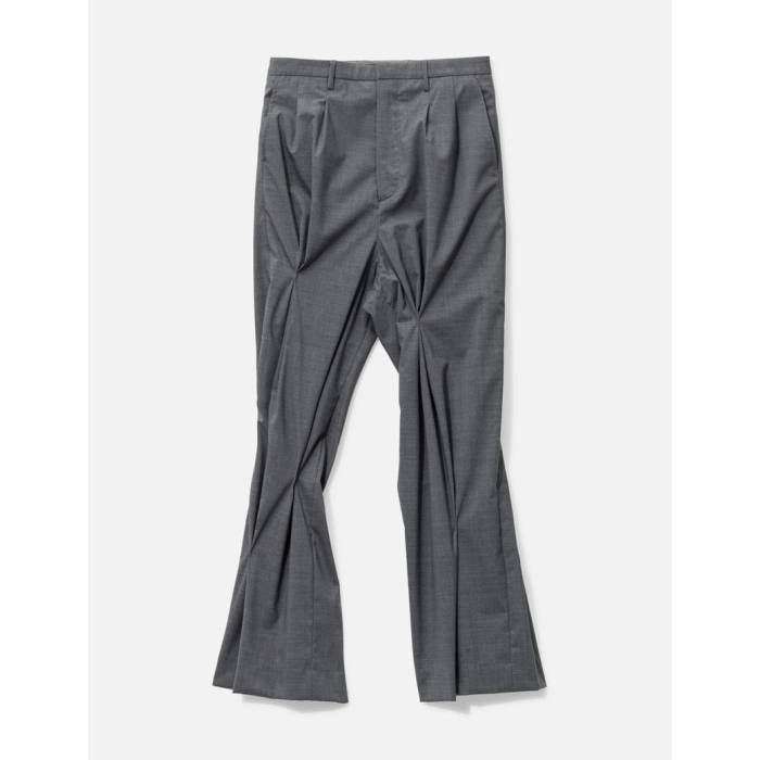 Masu 【 Warp Trousers Men Gray 】 メンズ gray 薄墨色・薄墨色・薄墨色
