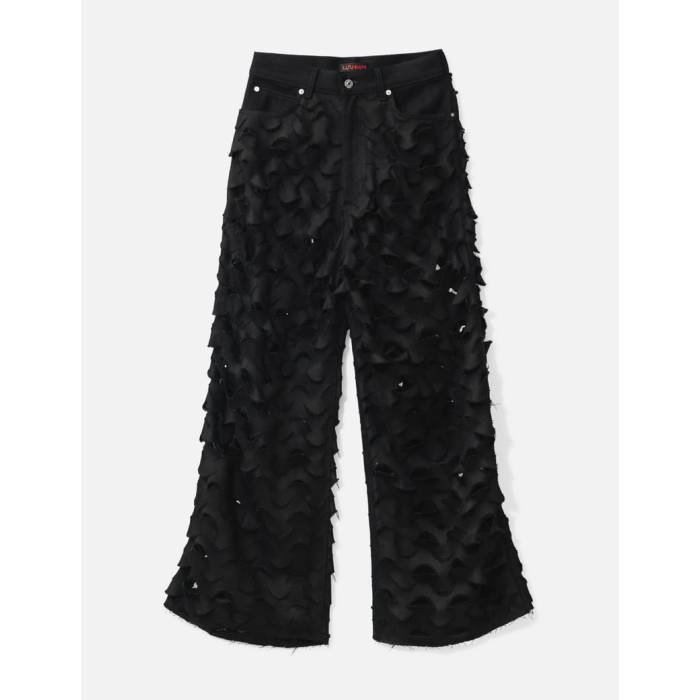 楽天市場】BLACK SIGN ブラックサイン / 「Jail Stripe Dress Trousers