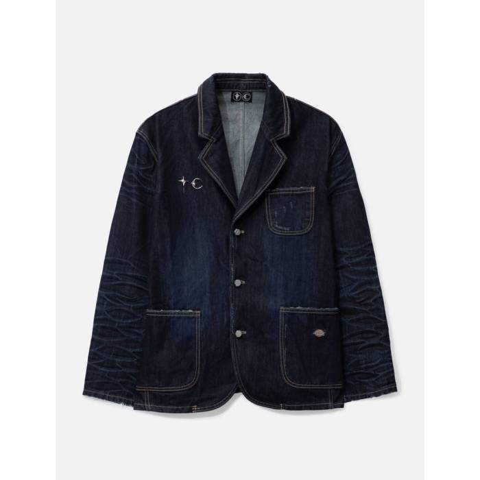 Thug Club 【 Denim Blazer Men Blue 】 ジーンズ ブレイザー メンズ 青碧 青碧