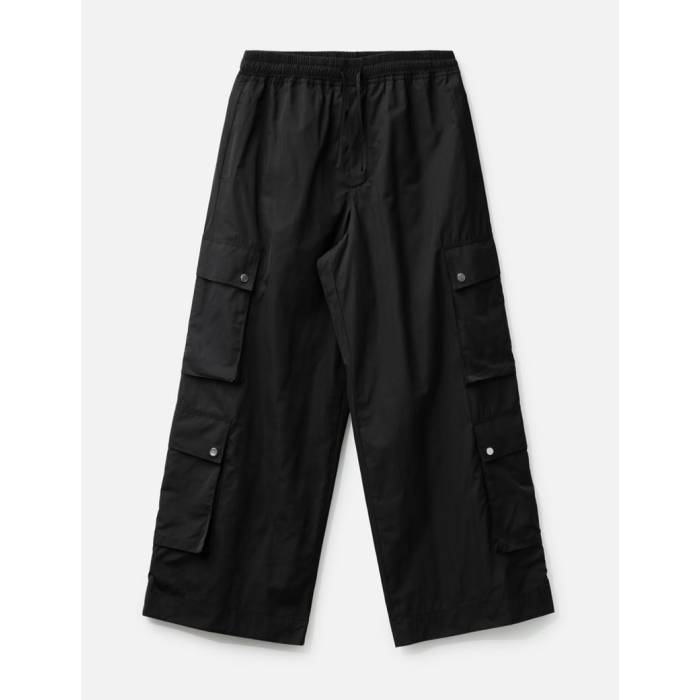Fffpostalservice 【 Multi Snap Pocket Trousers Men Black 】 メンズ 黒いこと 黒いこと