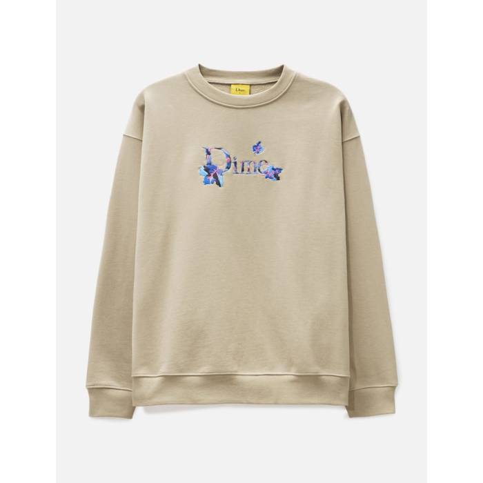 Dime 【 Classic Leafy Crewneck Men Sand 】 古典派音楽 メンズ 砂色・砂子