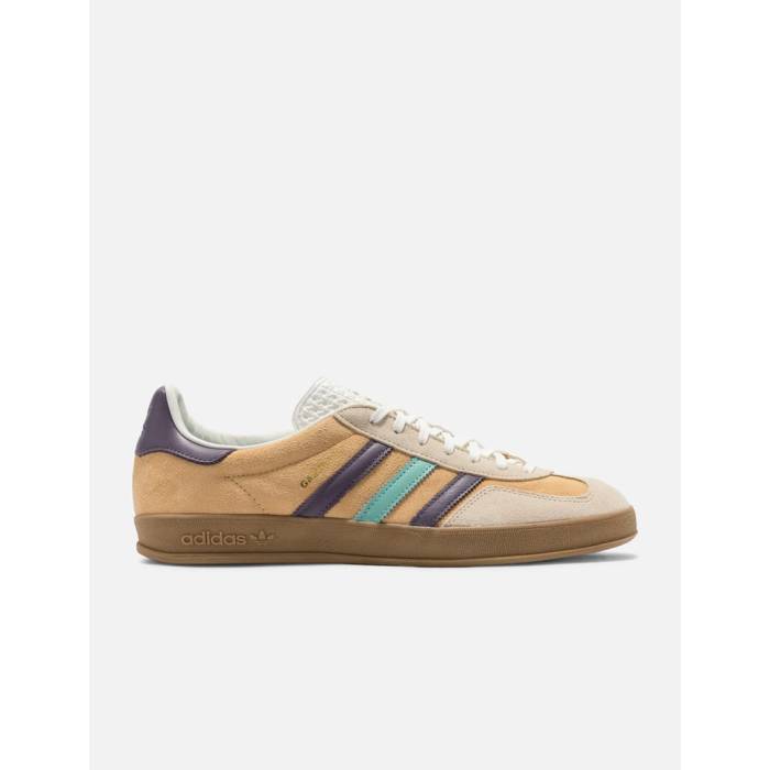 アディダス Adidas Originals 【 Gazelle Indoor Shoes Men Glow Orange/Shadow Violet/Off White 】 ガゼル シューズ 運動すること靴 メンズ orange 橙・オレンジ色 シャドー・シャドウ 紫・相撲取り草 白いこと 白いこと