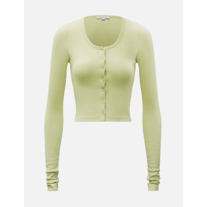 Prix Workshop 【 Colonel Rib Henley Top Women Neon 】 ヘンリー レディース