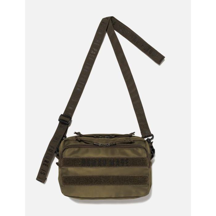 新品未使用 HUMAN MADE ミリタリーポーチ ショルダーバッグ カーキ HUMAN MADE ヒューマンメイド ミリタリーポーチバッグ カーキ