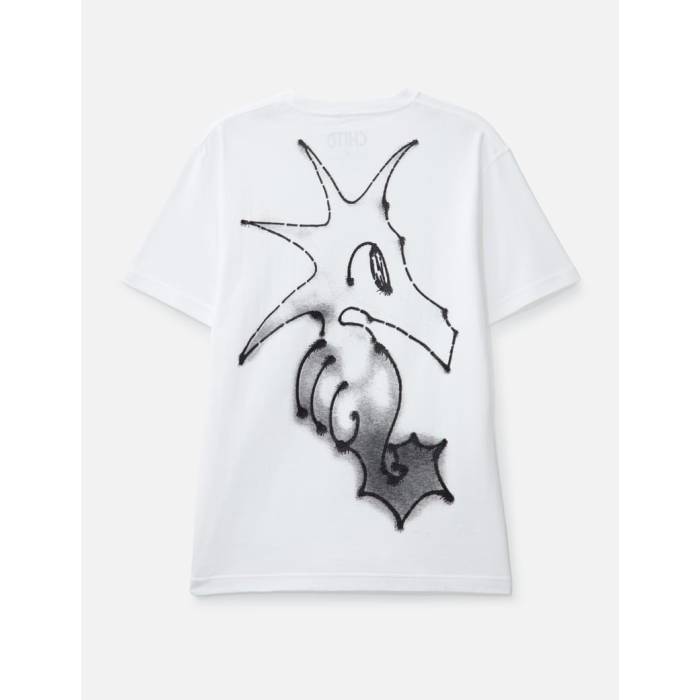 Chito 【 : Everywhere I Go (Pit Stop) Exhibition T-Shirt Men White 】 Tシャツ メンズ 白色 ホワイト
