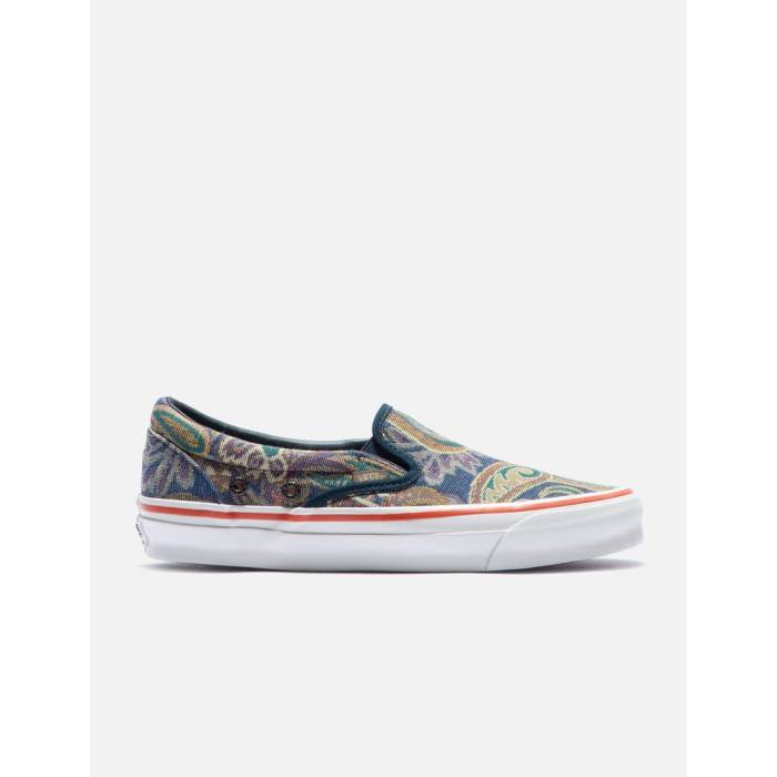 ヴァンズ Vans 【 Nigel Cabourn Slip-On Men Multicolor 】 slip-on スリッポン メンズ