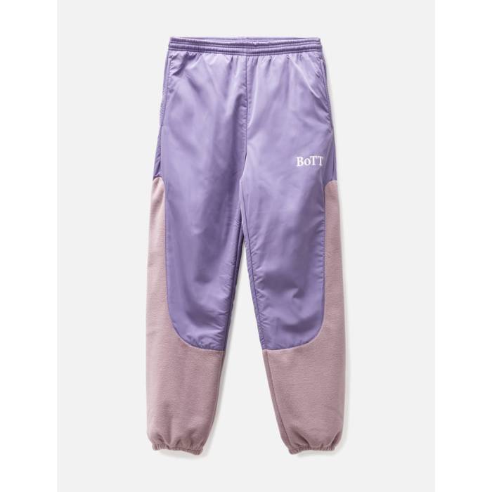 Bott 【 Fleece Track Pants Men Purple 】 フリース トラック メンズ Purple 紫・パープル