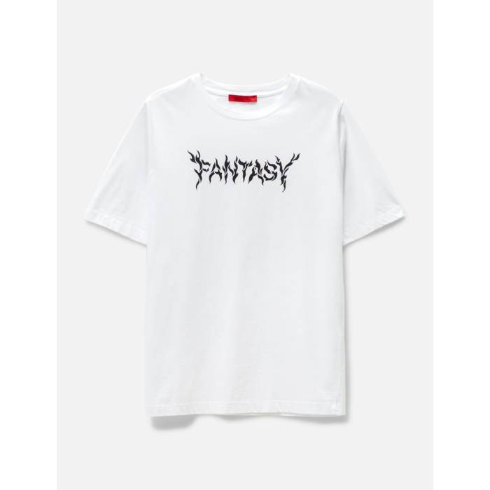 Kusikohc 【 Printed T-Shirt Men White 】 Tシャツ メンズ 白色 ホワイト