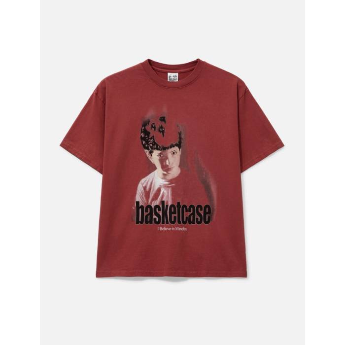 Basketcase 【 Miracle , T-Shirt Unisex Red 】 不思議なこと プルオーバー ユニ一発やる Red 赤・赤いこと