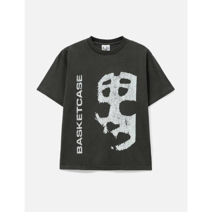 Basketcase 【 Hattrick, T-Shirt Unisex Vintage Black 】 プルオーバー ユニ一発やる vintage ビンテージ・ヴィンテージ 黒いこと 黒いこと