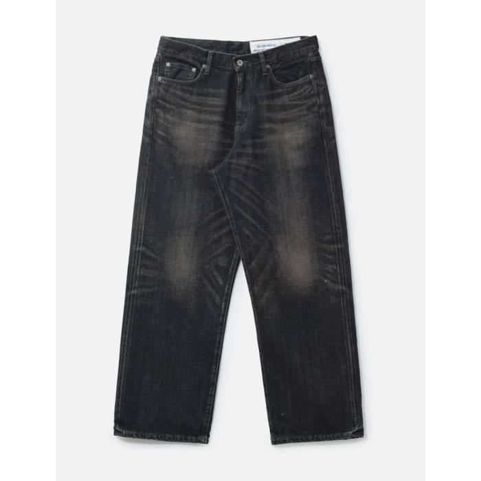 ネイバーフッド Neighborhood 【 Washed Denim Dp Wide Pants Men Black 】 ジーンズ メンズ 黒いこと 黒いこと