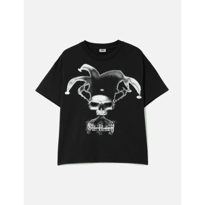 アンブロ Umbro 【 X Slam Jam Lasered Jester T-Shirt Men Black 】 ジャム Tシャツ メンズ 黒色 ブラック