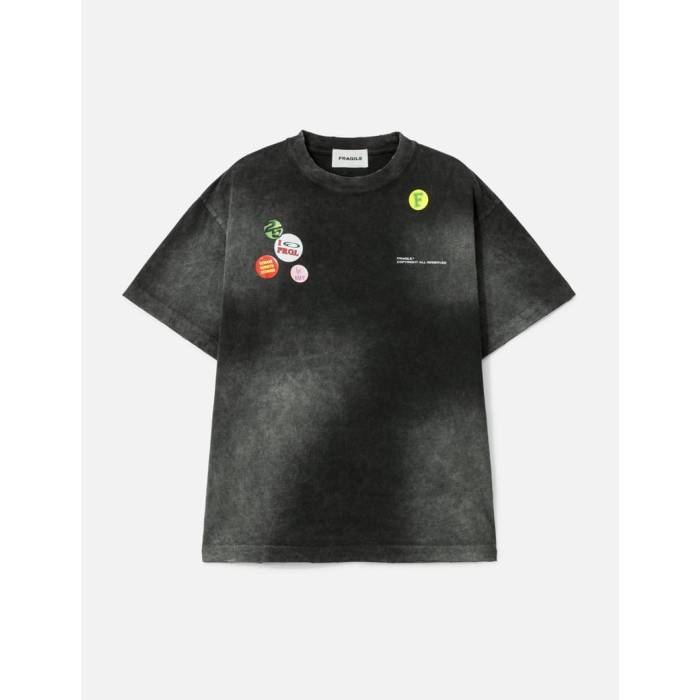 Fragile Club 【 Pin 2.0 T-Shirt Unisex Black 】 Tシャツ ユニセックス 黒色 ブラック