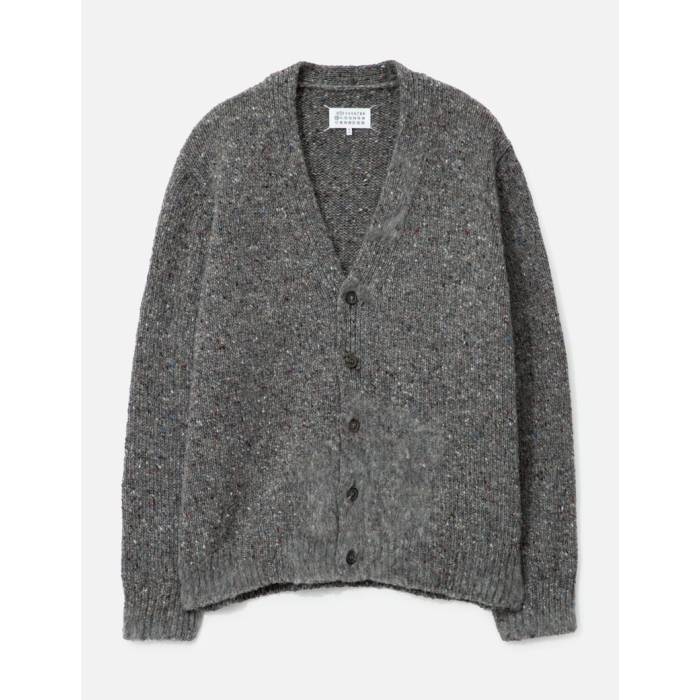 メゾンマルジェラ Maison Margiela 【 Buttoned Cardigan Unisex Grey 】 カーディガン ユニセックス 灰色 グレー｜スニケス