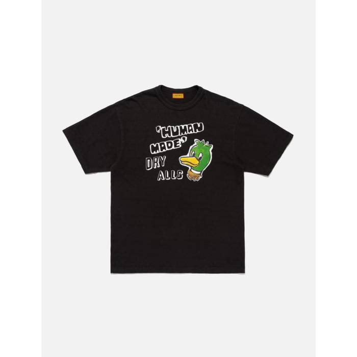ヒューマンお手伝いさん Human Made 【 Graphic T-Shirt Unisex Black 】 グラフィック プルオーバー ユニ一発やる 黒いこと 黒いこと