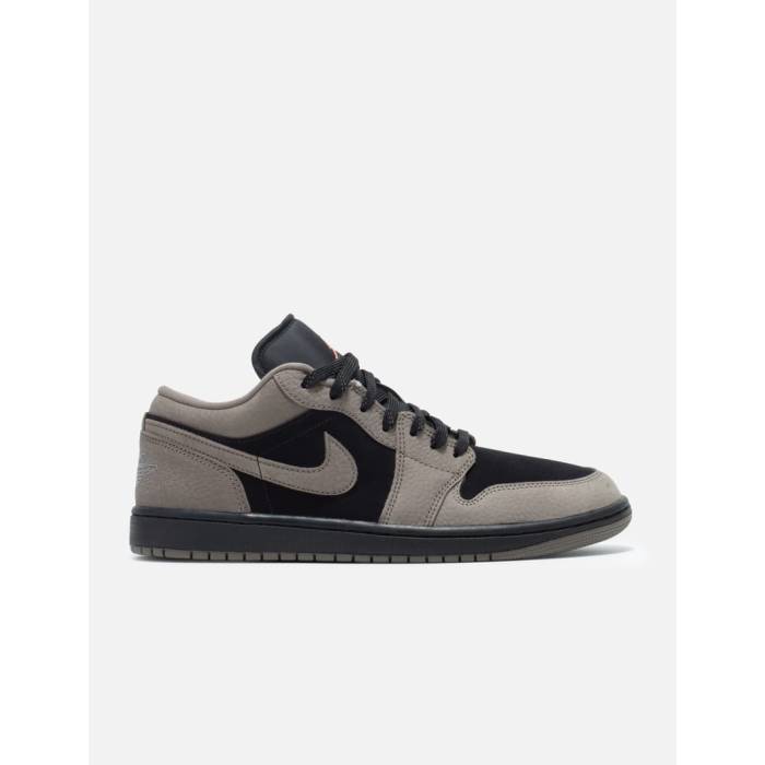ナイキ ジョーダン Jordan Brand 【 Air Jordan 1 Low Se Men Black/Olive Grey-Lt Wild Mango 】 メンズ 黒いこと 黒いこと olive オリーブ wild ワイルド
