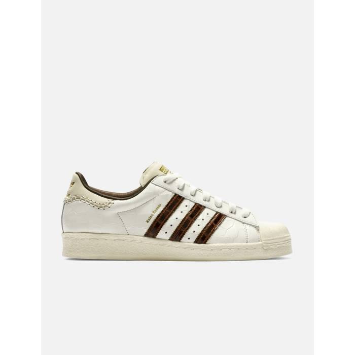 アディダス Adidas Originals 【 X Wales Bonner Superstar Men Wonder White / Fox Brown / Wonder White 】 Superstar はやりっ児 メンズ 白いこと 白いこと 稲荷 赤銅色 赤銅色
