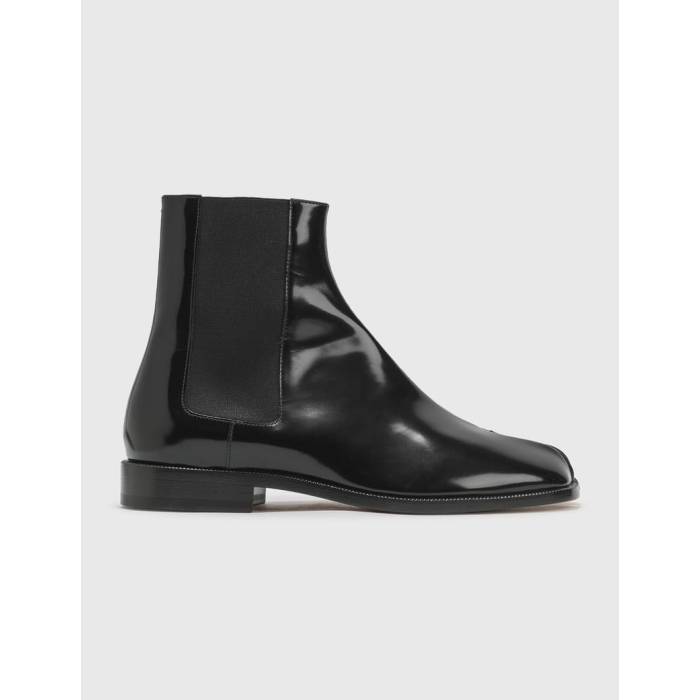 メゾンマルジェラ Maison Margiela 【 Tabi Chelsea Boots Men Black 】 ブーツ メンズ 黒いこと 黒いこと