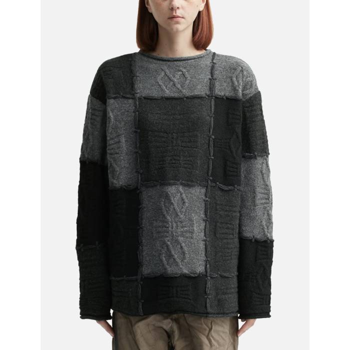 アーダーエラー Ader Error 【 Long Sleeve Pullover 0301 Unisex Black 】 Sleeve スリーブ ユニセックス 黒色 ブラック