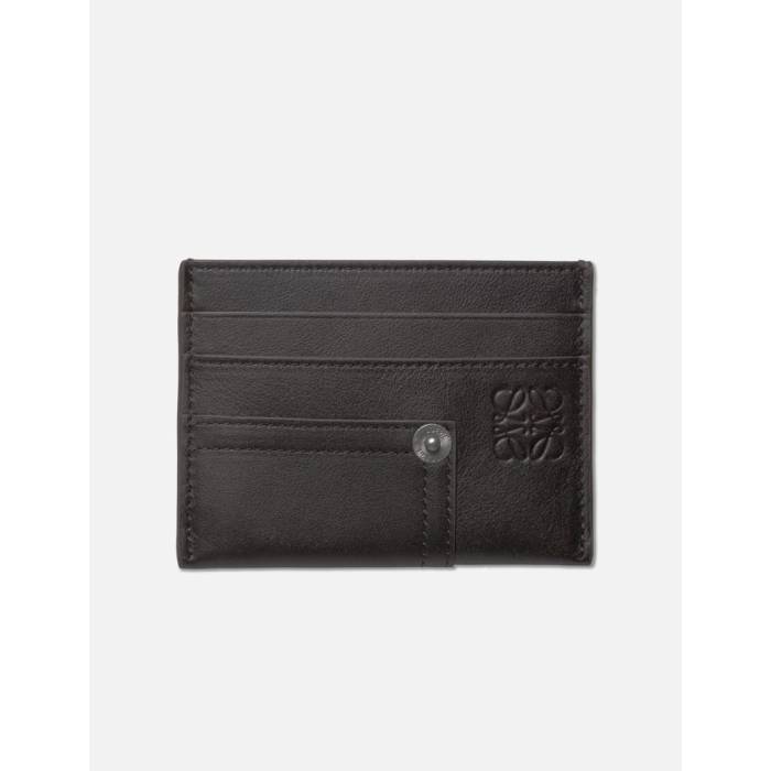 ロエベ Loewe 【 Panta Plain Cardholder Unisex Vintage Brown 】 ユニ一発やる vintage ビンテージ・ヴィンテージ 赤銅色 赤銅色