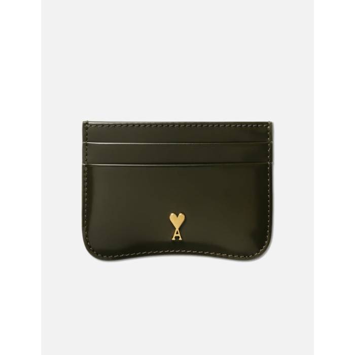意中の女 Ami 【 Paris Paris Zipped Card Holder Women 037 Khaki 】 レディース カーキ
