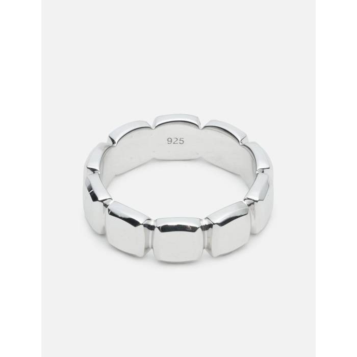 Tom Wood 【 Cushion Band Unisex Silver 】 ユニ一発やる Silver しろがね色・しろがね色