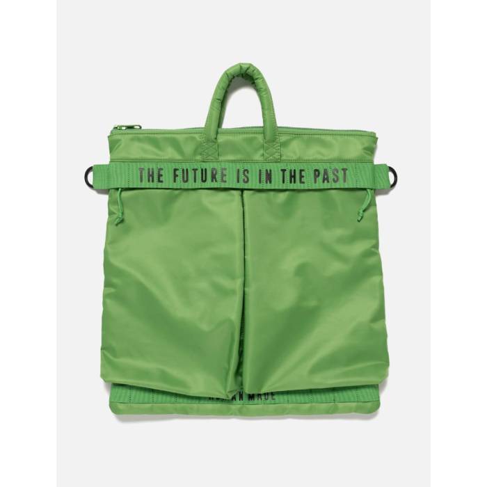 ヒューマンメイド Human Made 【 Helmet Bag Unisex Green 】 Helmet ヘルメット バッグ ユニセックス green 緑・グリーン 34,450円