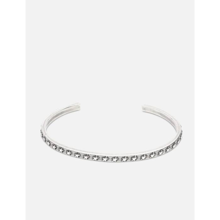 Twojeys 【 Star Studded Bangle Unisex Silver 】 ユニセックス Silver 銀色・シルバー