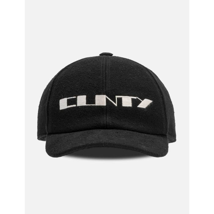 リック・オウエンス・ダークシャドウ Rick Owens Drkshdw 【 Baseball Cap Men Black/ Pearl 】 野球 鳥打ち帽 かぶり笠 メンズ 黒いこと 黒いこと パール