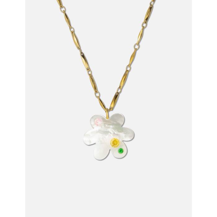 Notte 【 Superloom Necklace Women Mop/ Gold 】 ネックレス レディース ゴールド