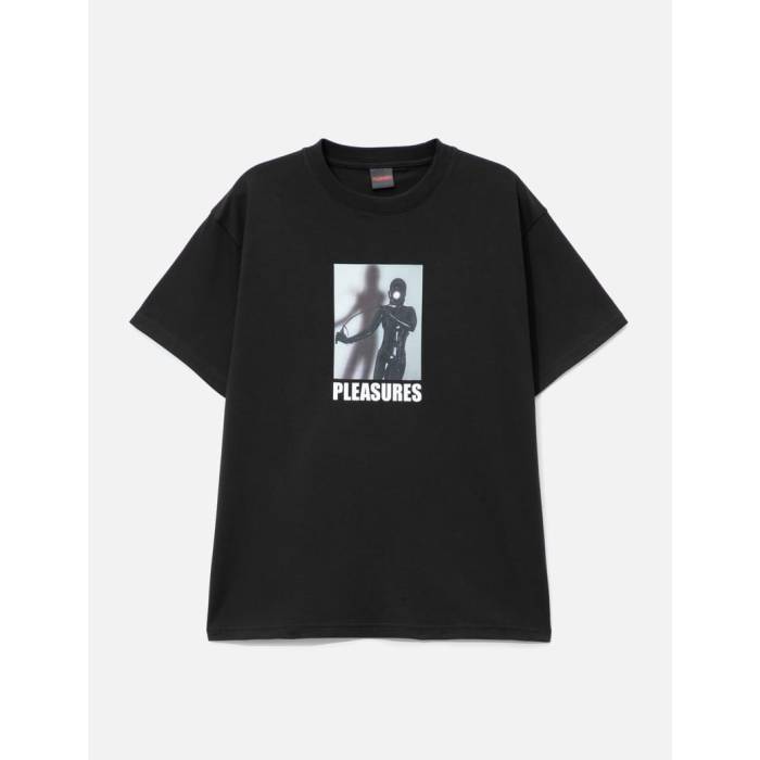 プレジャーズ Pleasures 【 Whip T-Shirt Men Black 】 ティーシャツ メンズ 黒いこと 黒いこと