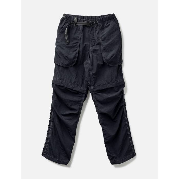 アンドワンダー And Wander 【 Ny Taffeta Hiker Two-Way Pants Men Black 】 メンズ 黒いこと 黒いこと