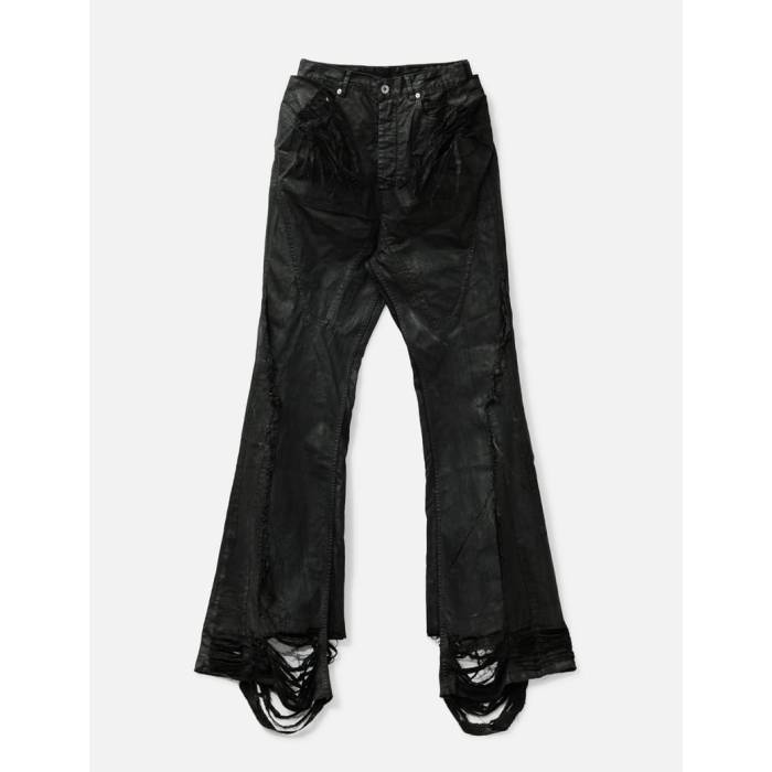 リック・オウエンス・ダークシャドウ Rick Owens Drkshdw 【 Slivered Bootcut Men Black 】 メンズ 黒いこと 黒いこと