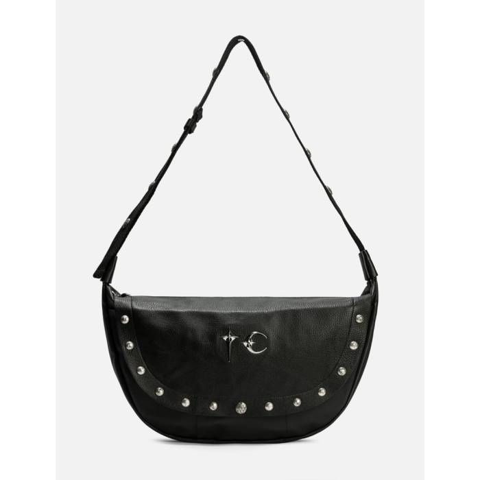 Thug Club 【 Goat Skin Dragon Messenger Bag Men Black 】 火竜 御徒面子 メンズ 黒いこと 黒いこと