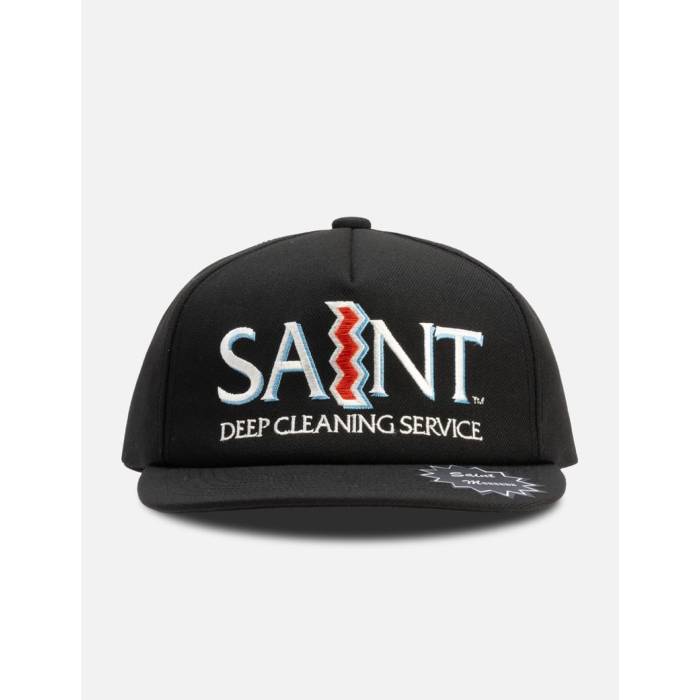 Saint Michael 【 Saint Cap Men Black 】 旗がしら 鳥打ち帽 メンズ 黒いこと 黒いこと