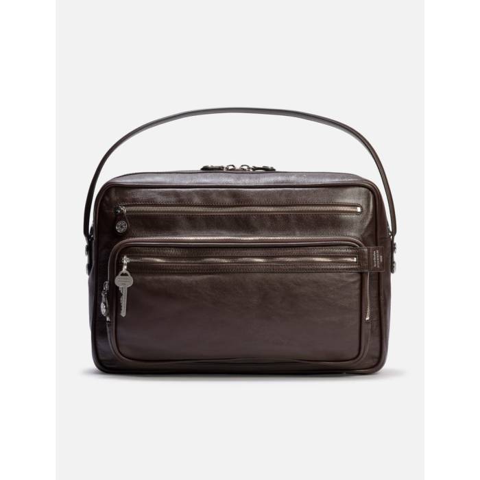 アクネストゥディオズ Acne Studios 【 Camero Camera Shoulder Bag Unisex Chocolate Brown 】 写真機 御徒面子 ユニ一発やる 赤銅色 赤銅色