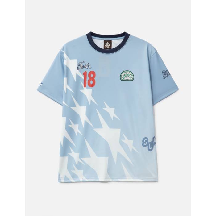 Sunlove 【 Stars Jersey T-Shirt Unisex Light Blue 】 スターズ ジャージ Tシャツ ユニセックス 青色 ブルー